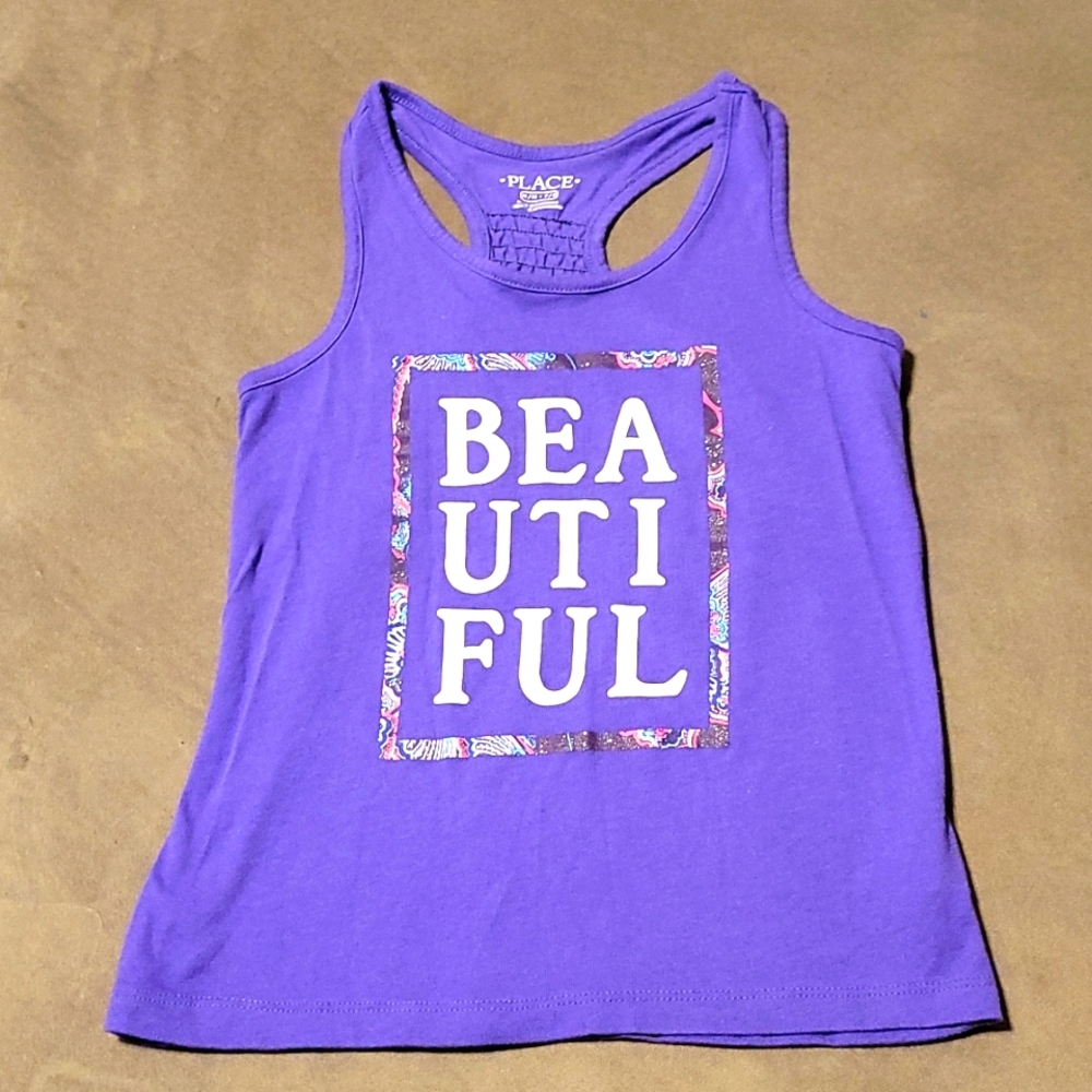 Purple graphic shirt
